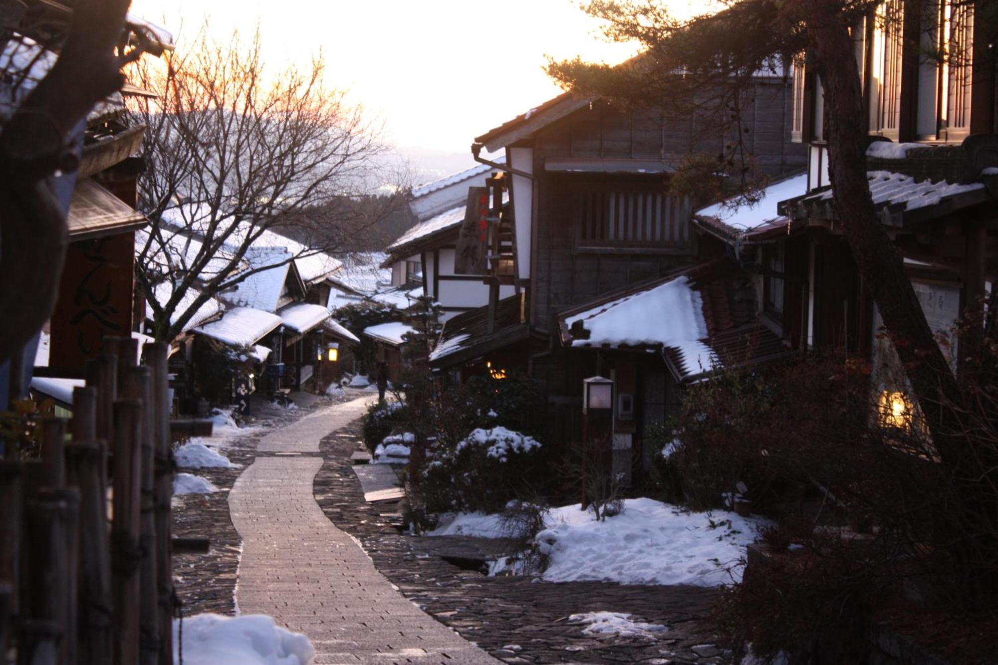 Magome Chaya Hotel นาคัตสึกาวะ ภายนอก รูปภาพ